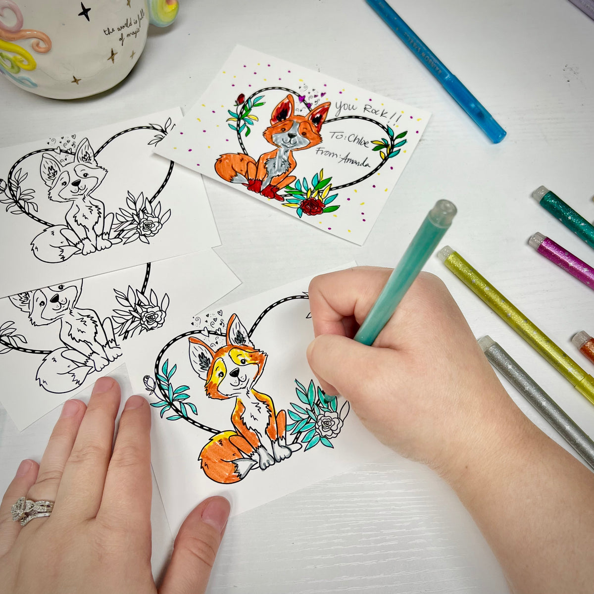 COLORING PAGES– Amanda Rose Warren LLC