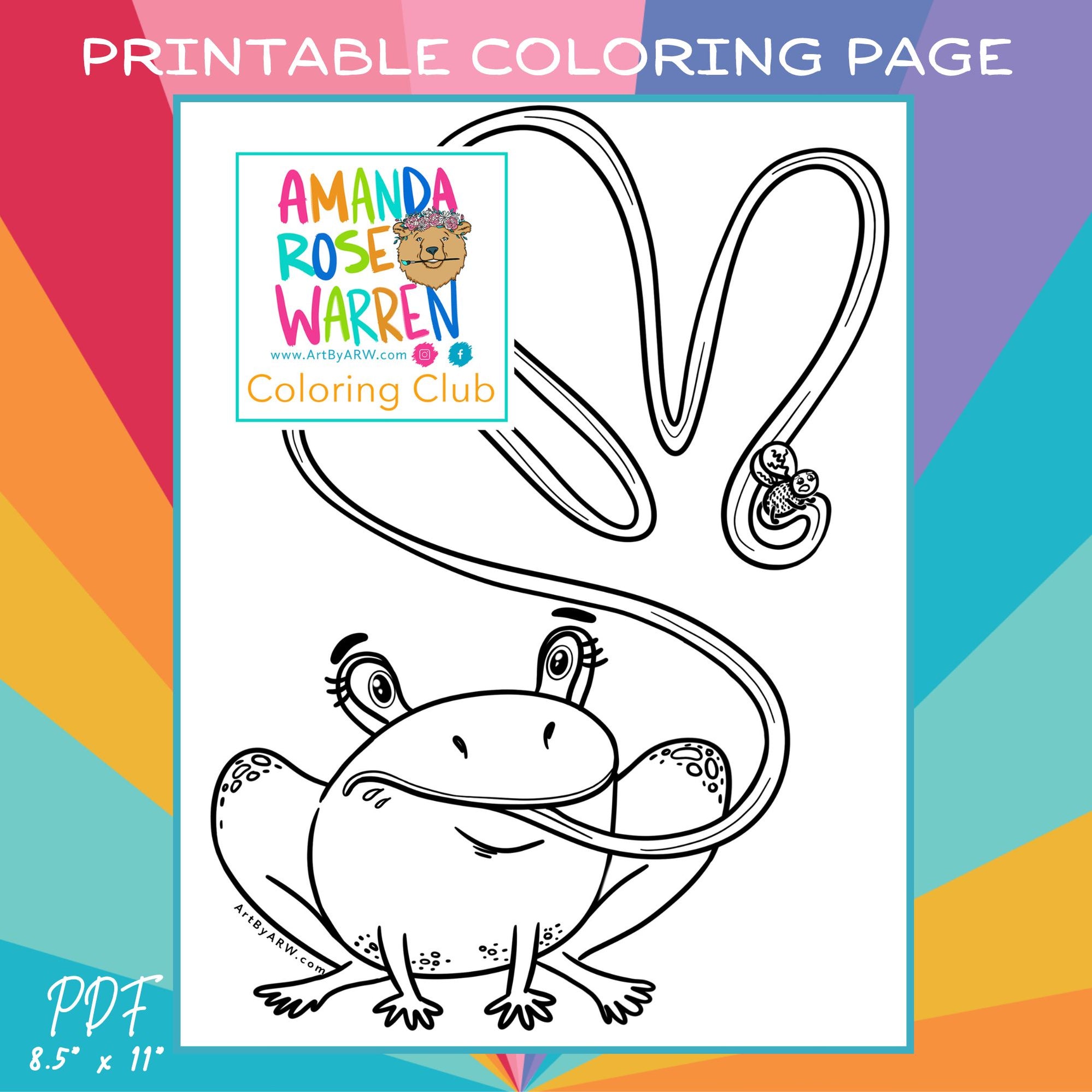 COLORING PAGES– Amanda Rose Warren LLC
