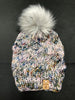wool beanie with pom 