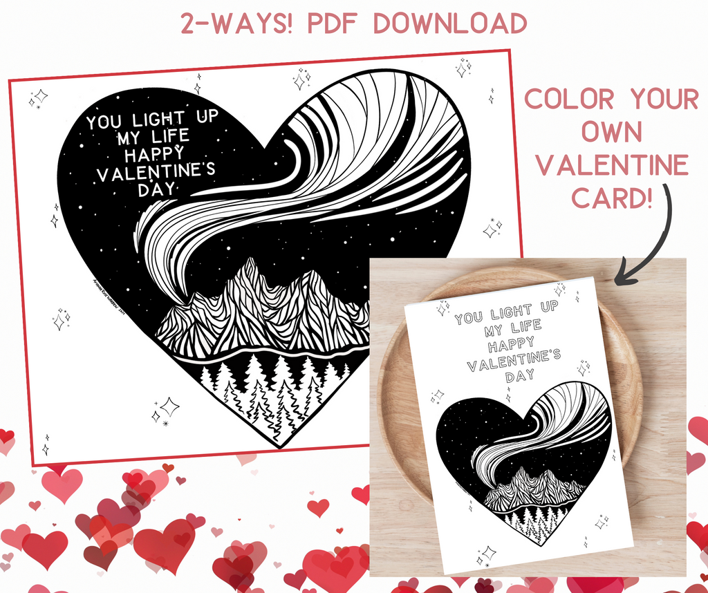 February 2024 Coloring Page– Amanda Rose Warren LLC