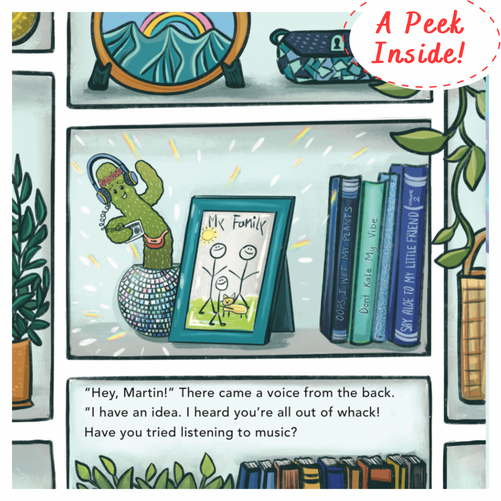 monstera books Signed Copy Martin The Miserable Monstera Book| Amanda Rose Warren– Amanda Rose Warren LLC