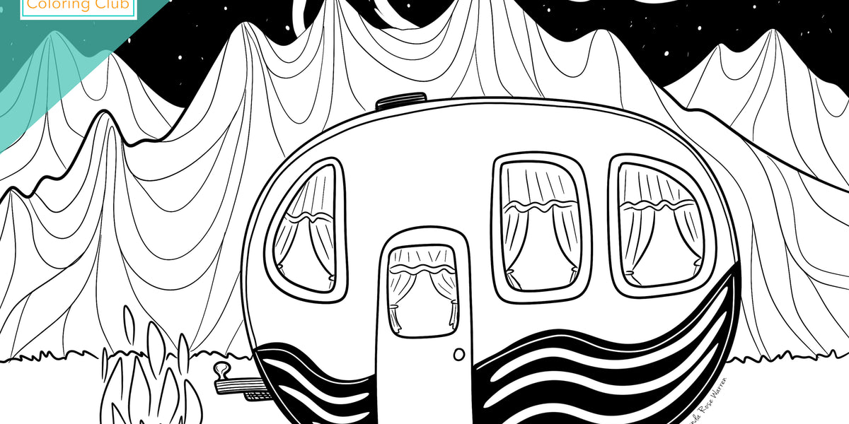 June 2023 Coloring Page– Amanda Rose Warren LLC