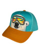 Polarized kids trucker hat featuring Alaska-inspired outdoor design, adjustable mesh cap made for comfort and everyday wear